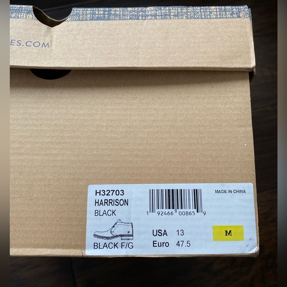 Born Men’s Harrison Leather Boots size 13, Black - Picture 5 of 7